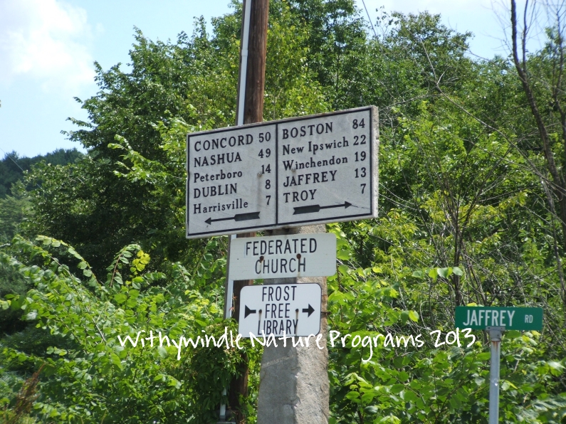 Marble NH Sign